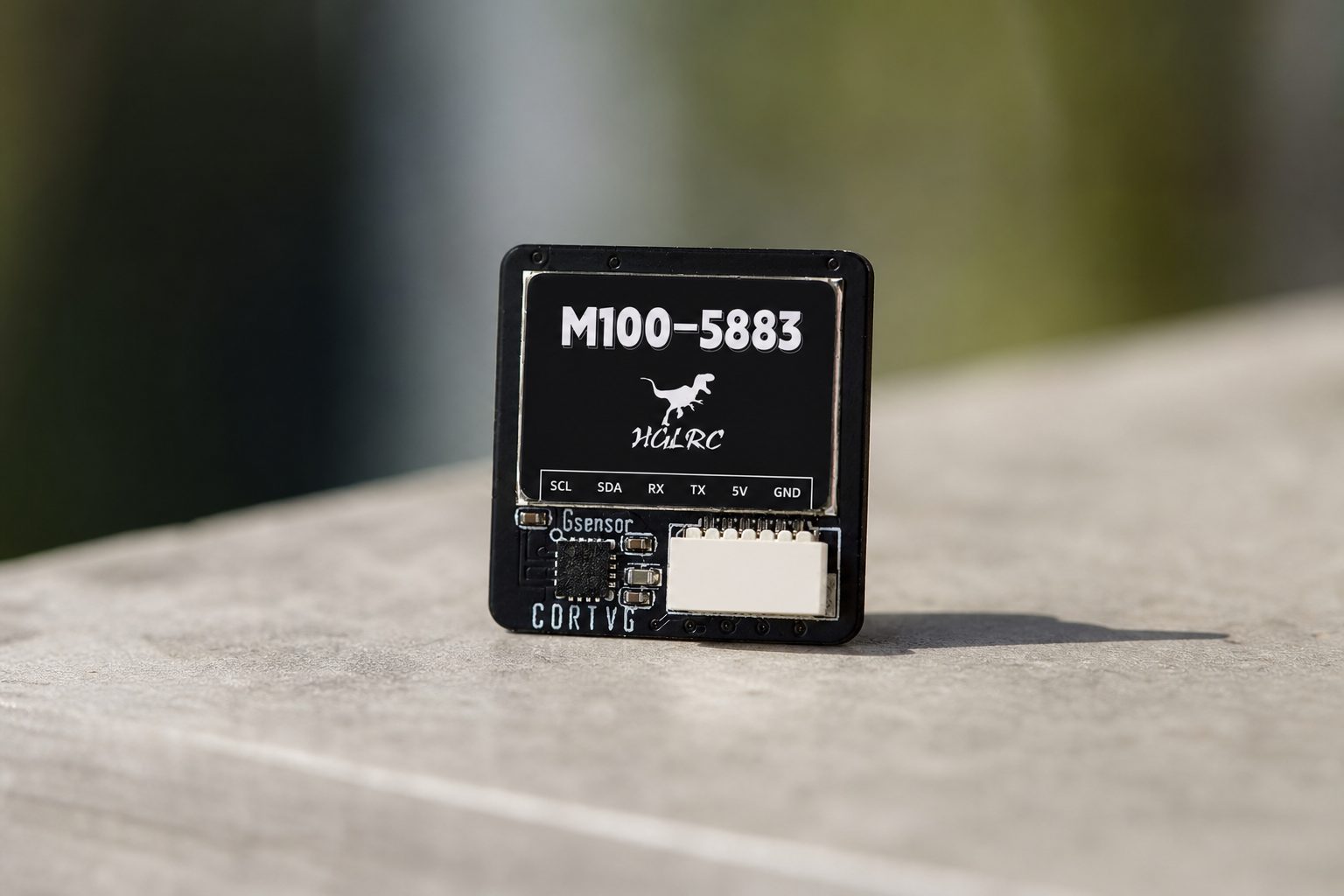 HGLRC M100-5883 je 7,73 g GPS modul s M10 čipom, kompasom a 10 Hz výstupom pre FPV lietadlá a drony